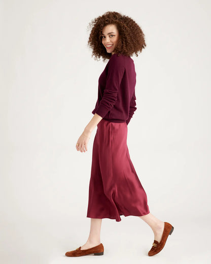 100% Washable Silk Skirt - US 4665