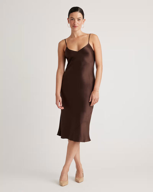 100% Washable Silk Slip Dress - US 8568