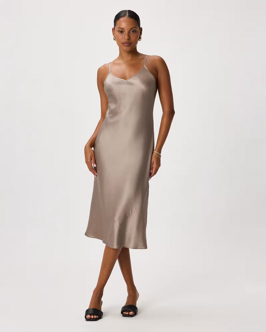 100% Washable Silk Slip Dress - US 4434