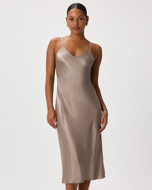 100% Washable Silk Slip Dress - US 4434