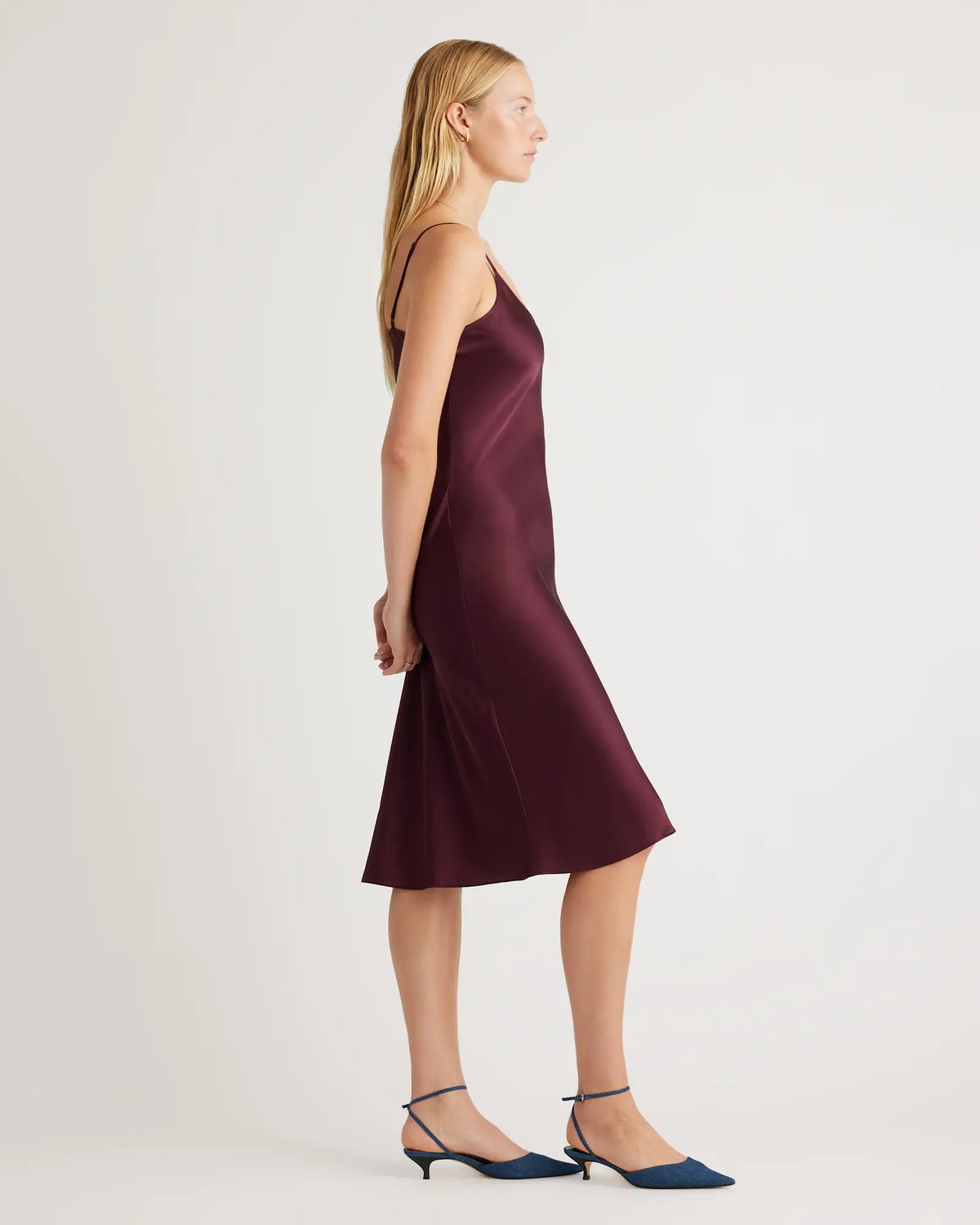 100% Washable Silk Slip Dress - US 7389