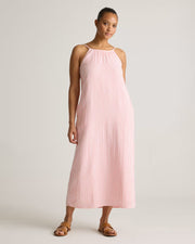 Bayside Stripe Coral/White