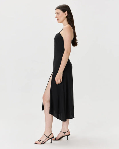 Lightweight Crepe Sweetheart Midi Dress - US 9578