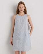 100% European Linen Tank Mini Dress - US 1171
