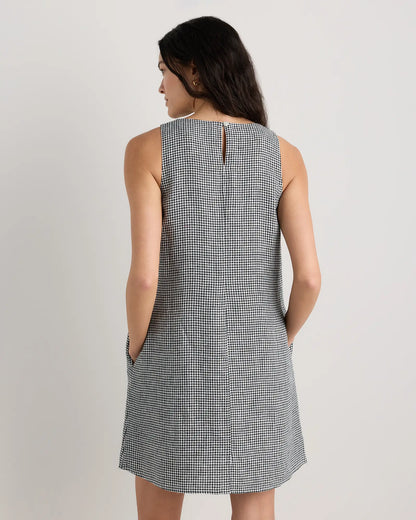 100% European Linen Tank Mini Dress - US 9412