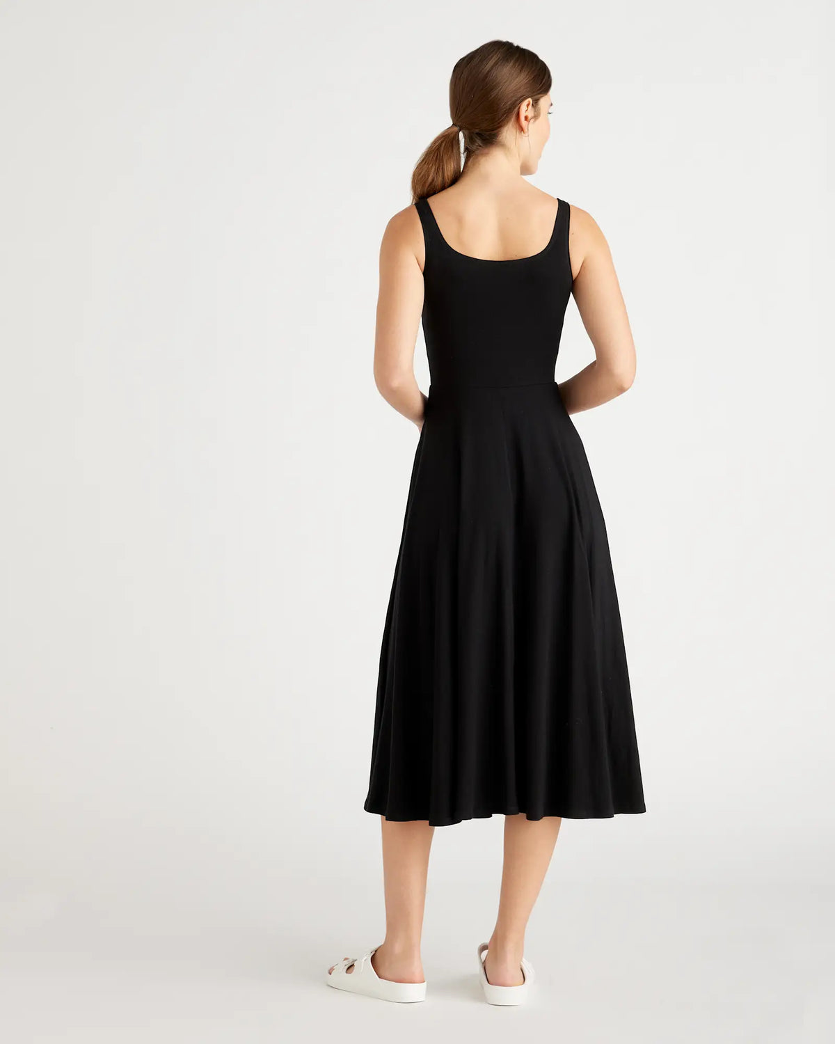 Tencel Jersey Fit & Flare Dress - US 2068