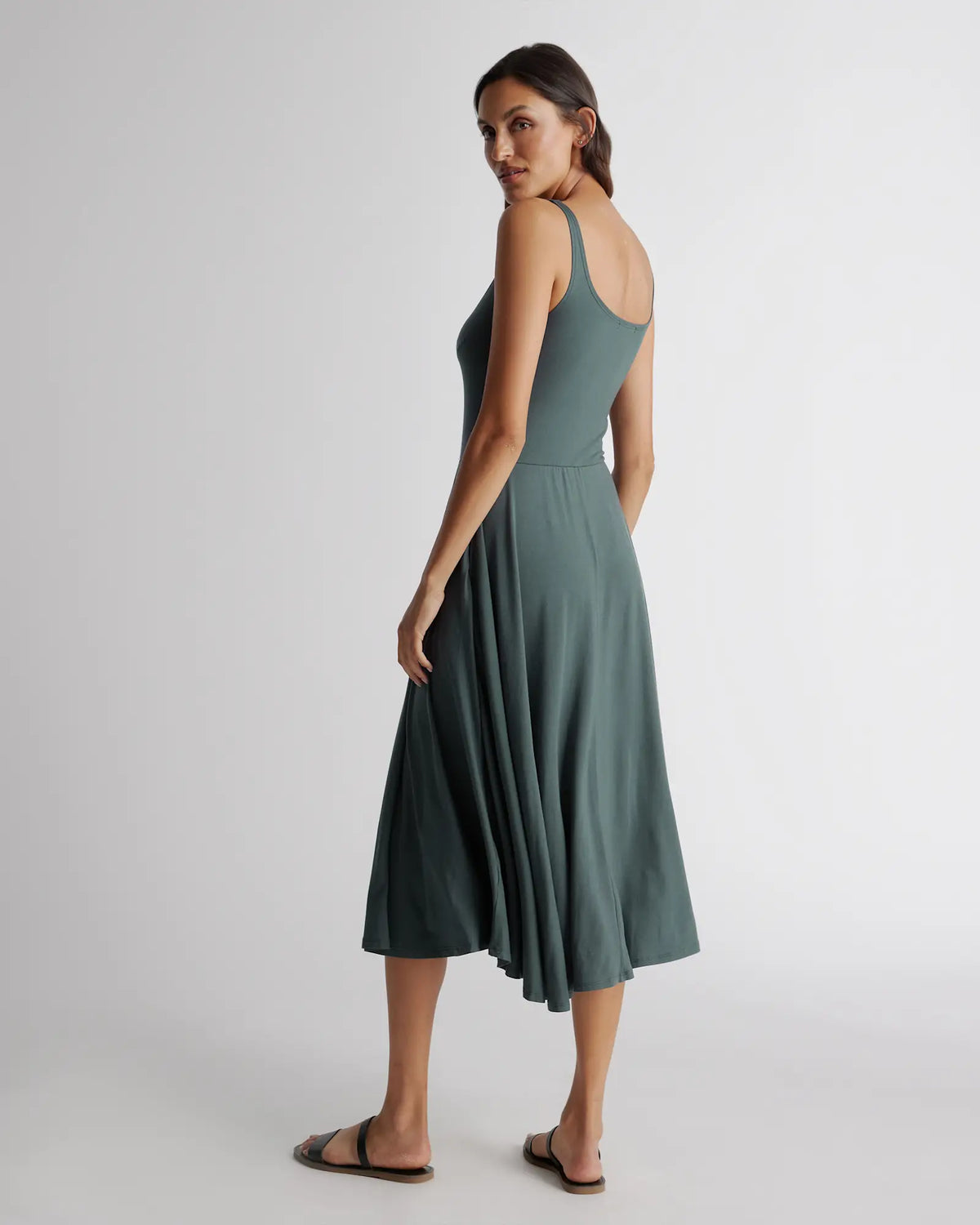 Tencel Jersey Fit & Flare Dress - US 9029