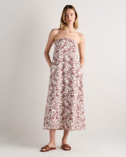 Brick Red Heirloom Floral