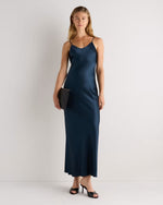100% Washable Silk Maxi Slip Dress - US 2292