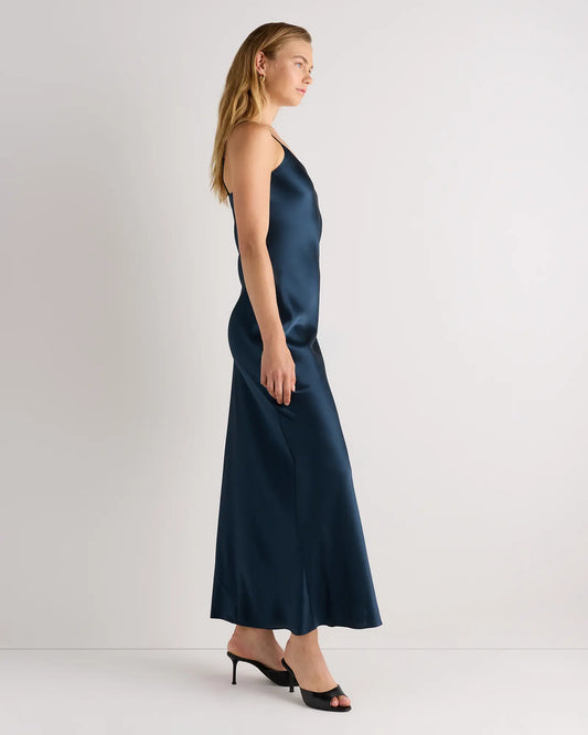 100% Washable Silk Maxi Slip Dress - US 2292