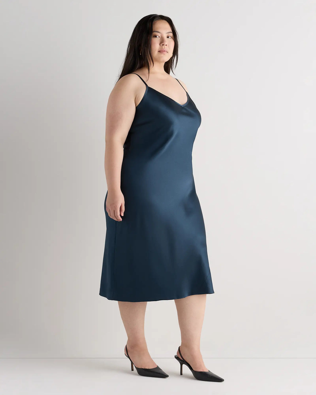 100% Washable Silk Slip Dress - US 0307
