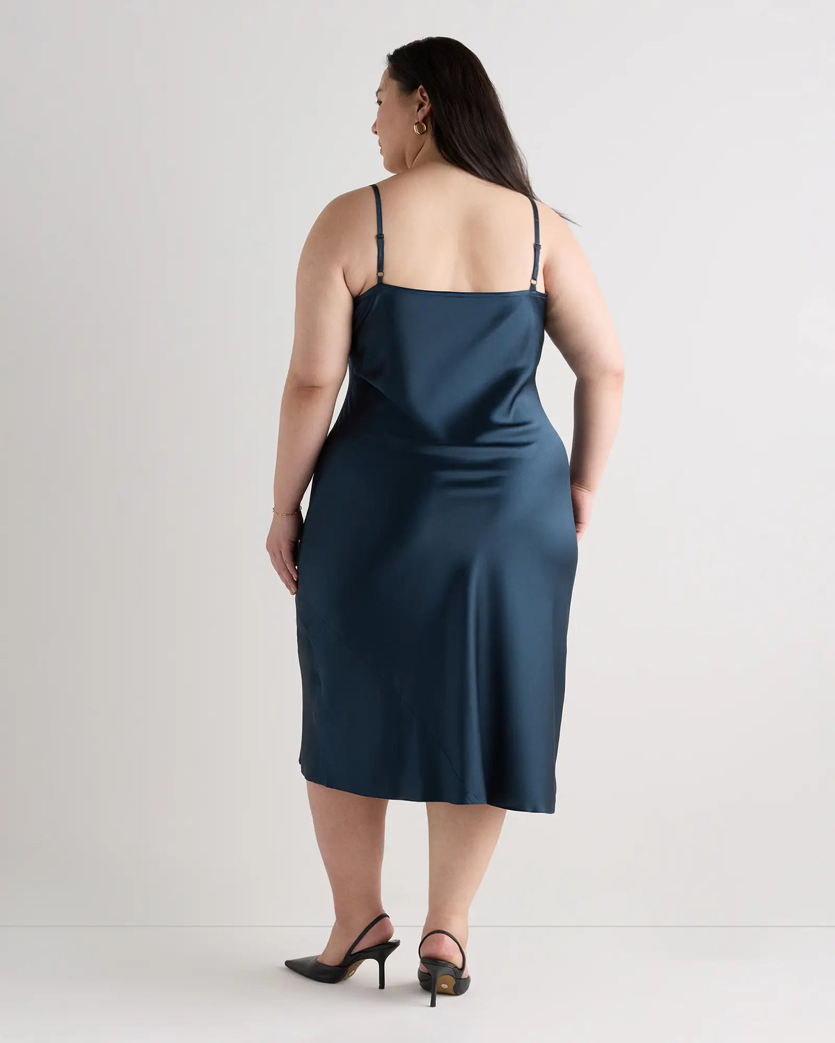 100% Washable Silk Slip Dress - US 0307