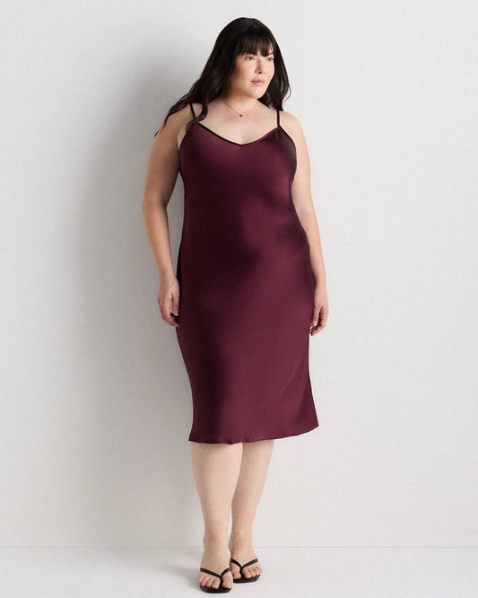 100% Washable Silk Slip Dress - US 3519