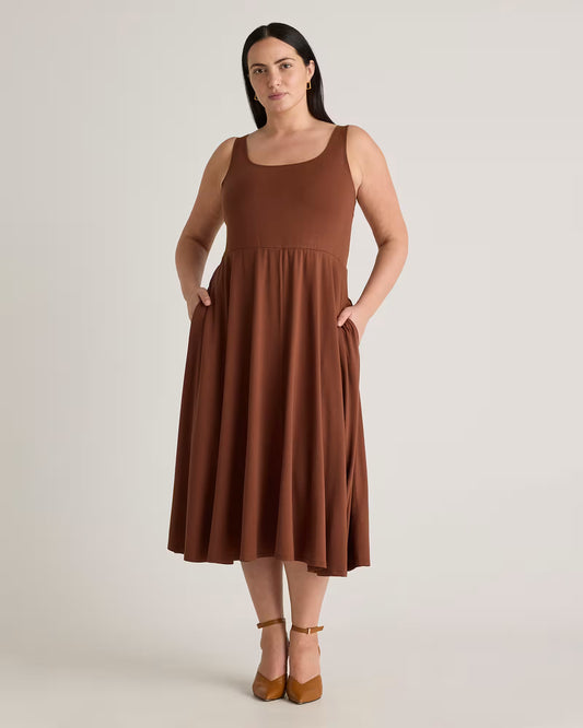Tencel Jersey Fit & Flare Dress - US 1093