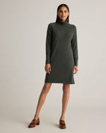 Mongolian Cashmere Turtleneck Sweater Dress - US 8790