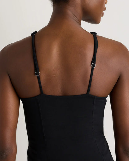 Power-Up Square Neck Dress - US 6840