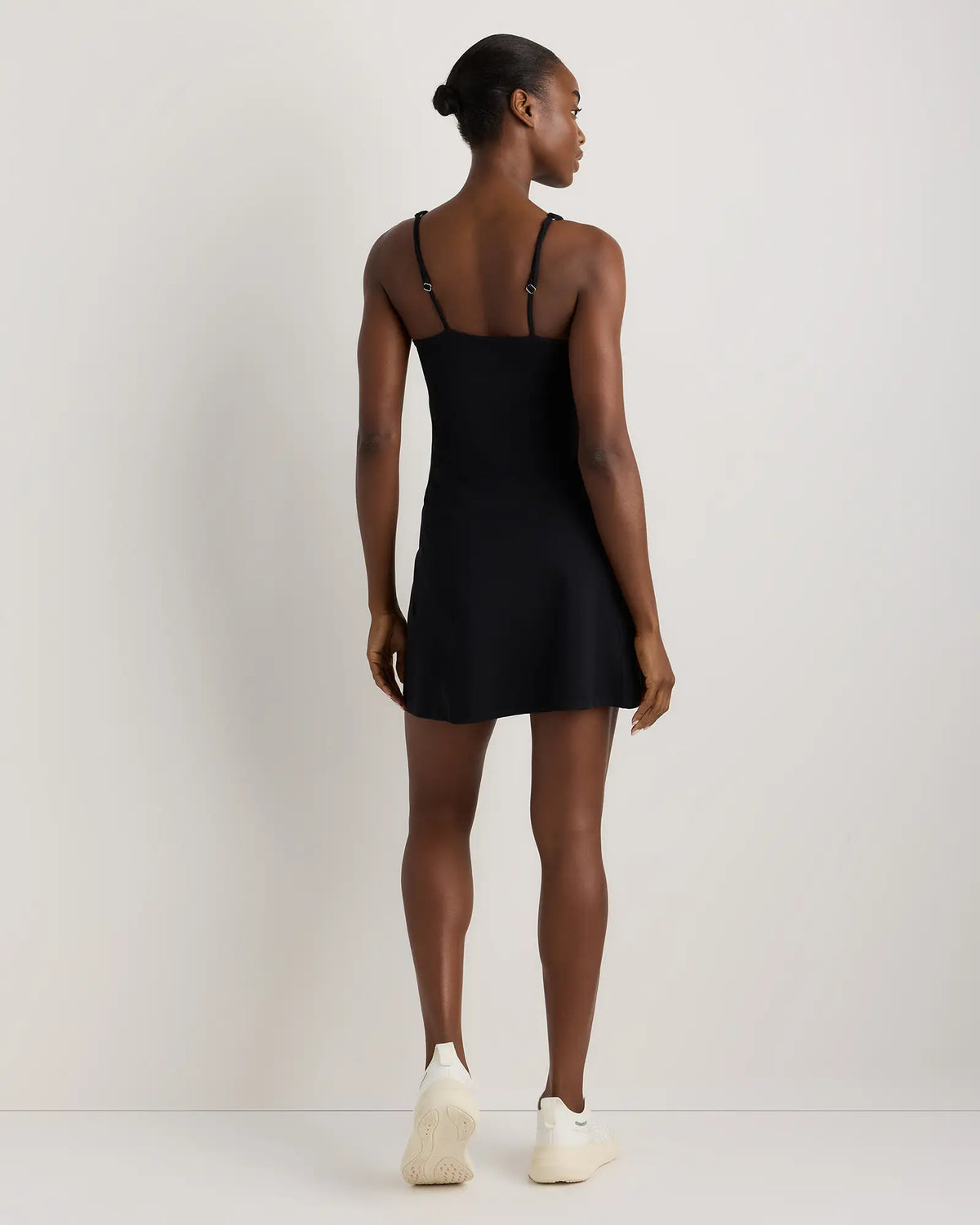 Power-Up Square Neck Dress - US 6840