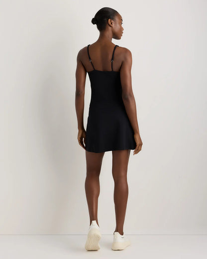 Power-Up Square Neck Dress - US 6840