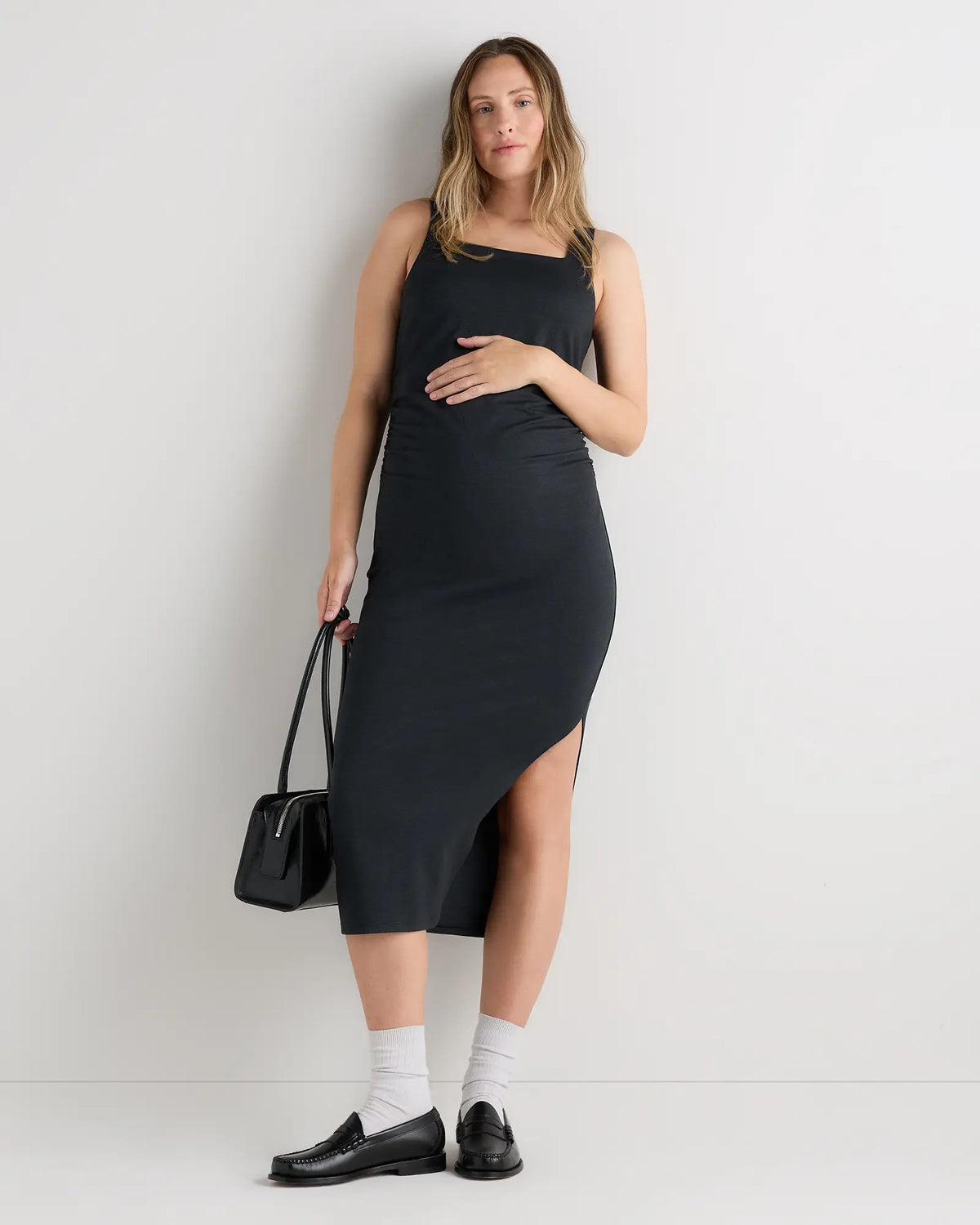 Ultra-Soft Maternity Midi Dress - US 0932