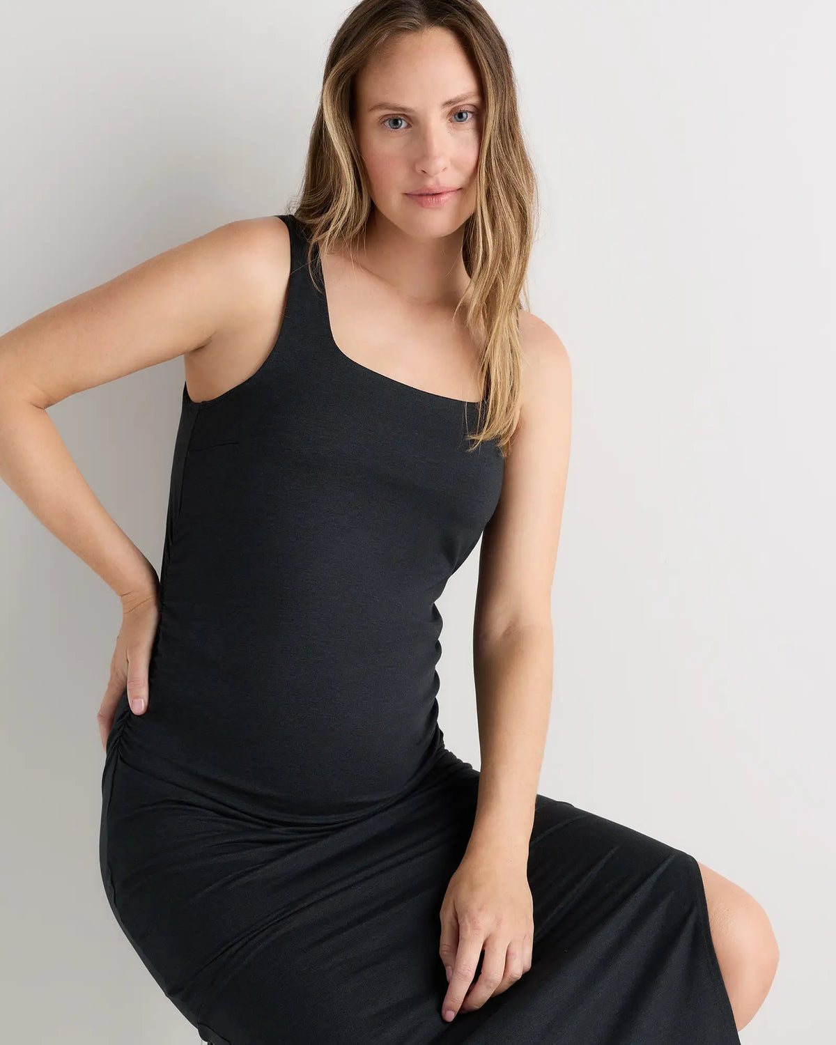 Ultra-Soft Maternity Midi Dress - US 0932