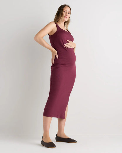 Ultra-Soft Maternity Midi Dress - US 5955