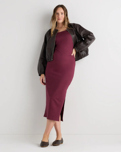 Ultra-Soft Maternity Midi Dress - US 5955