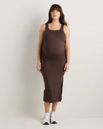 Ultra-Soft Maternity Midi Dress - US 5733