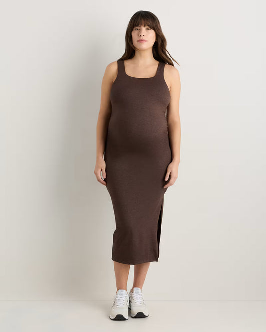 Ultra-Soft Maternity Midi Dress - US 5733