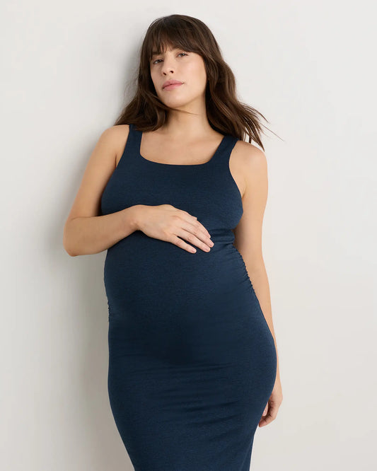 Ultra-Soft Maternity Midi Dress - US 4771