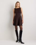 Organic Stretch Jersey Drop Waist Mini Dress - US 0785