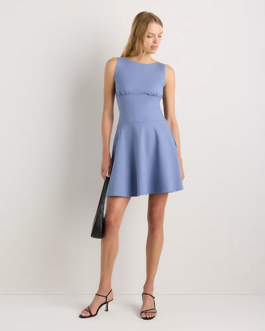 Organic Stretch Jersey Drop Waist Mini Dress - US 5751