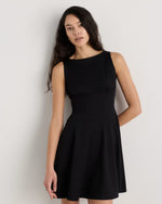 Organic Stretch Jersey Drop Waist Mini Dress - US 5001