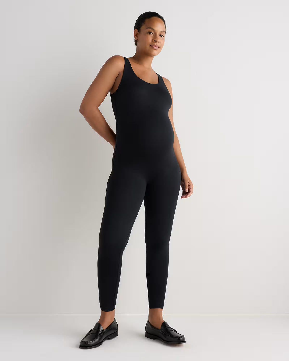 Smooth Stretch Maternity Jumpsuit - US 8294
