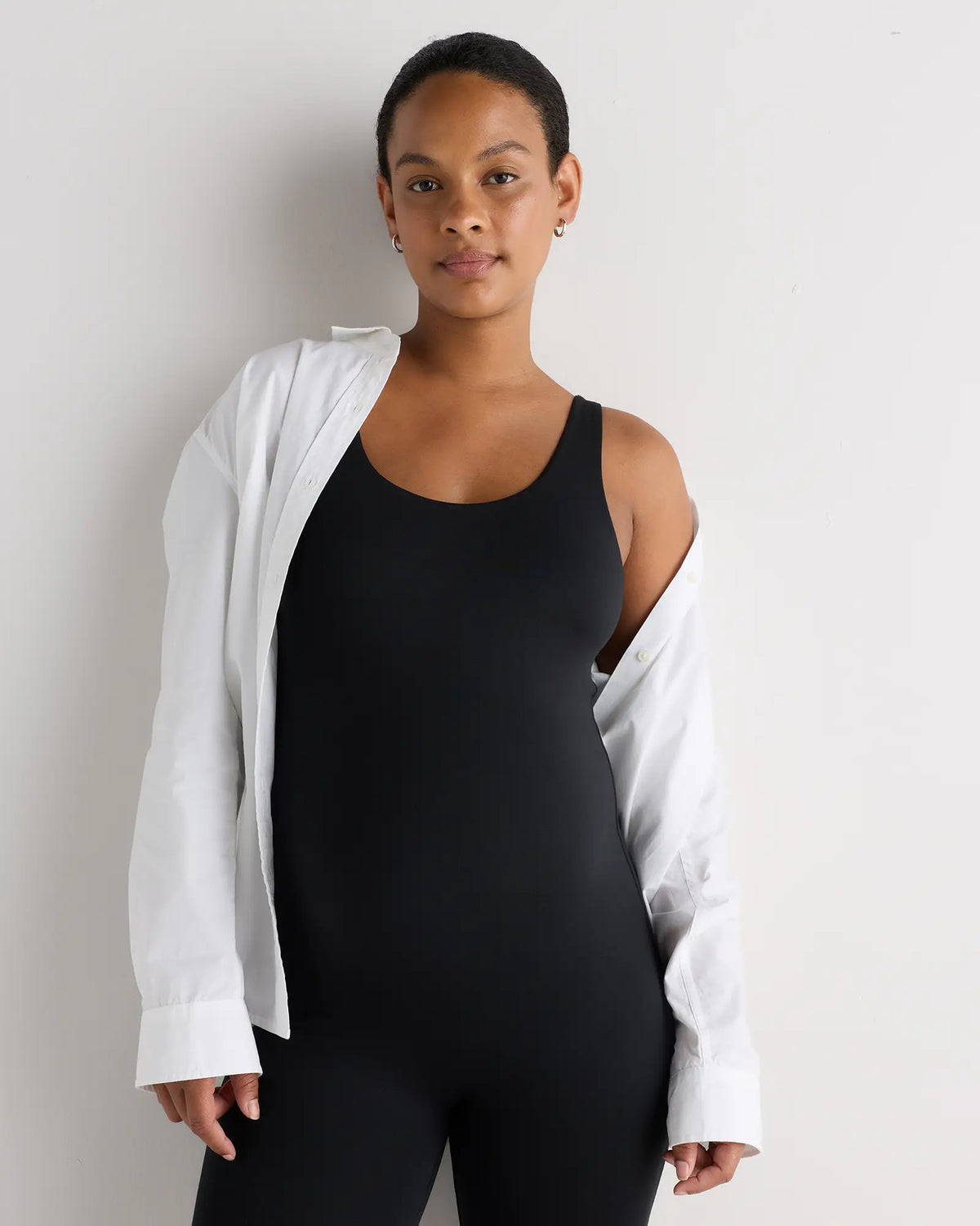 Smooth Stretch Maternity Jumpsuit - US 8294