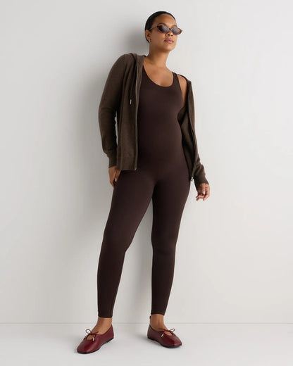 Smooth Stretch Maternity Jumpsuit - US 5969
