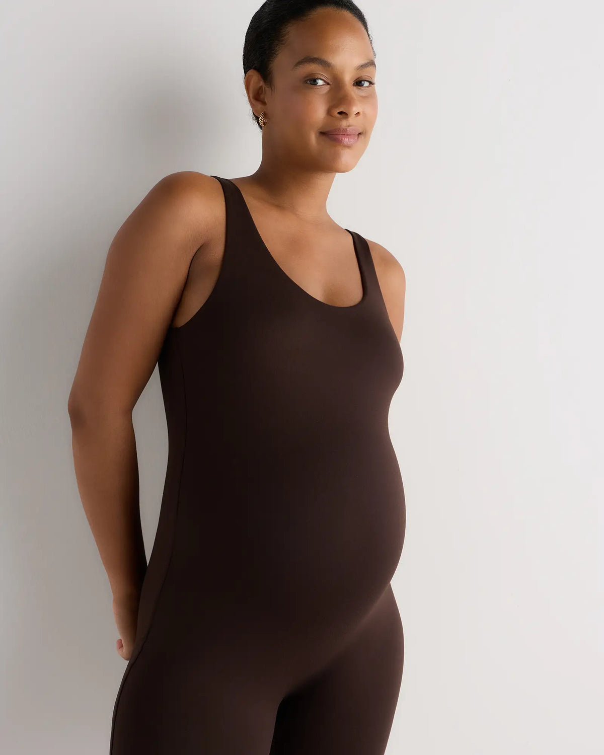 Smooth Stretch Maternity Jumpsuit - US 5969