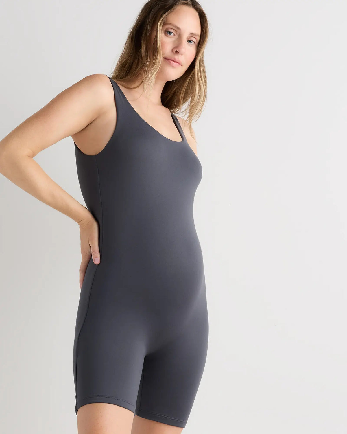 Smooth Stretch Maternity Romper - US 2068