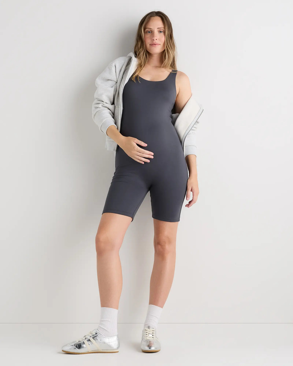Smooth Stretch Maternity Romper - US 2068