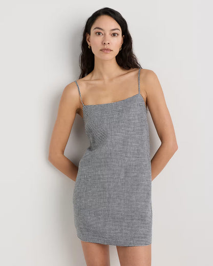 100% European Linen Mini Skort Dress - US 0758