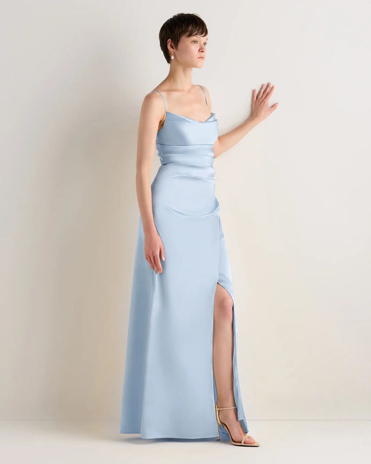 Juliette Stretch Satin Dress - US 5370
