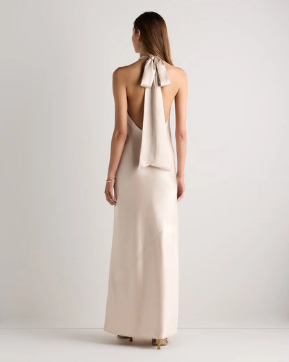 Catalina Stretch Satin Dress - US 8162