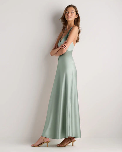 Bianca Stretch Satin Dress - US 4667