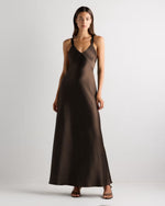 Bianca Stretch Satin Dress - US 5117