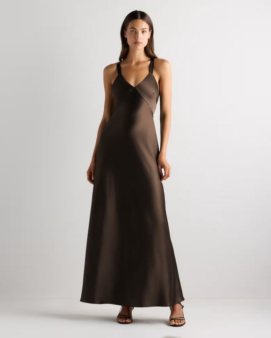 Bianca Stretch Satin Dress - US 5117