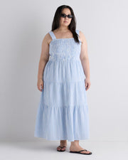 Bayside Stripe Blue/White