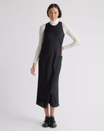 Washable Stretch Silk Tank Midi Dress - US 3471