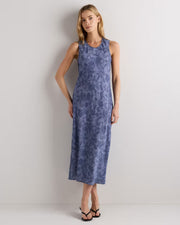 Moonstone Blue Heirloom Floral