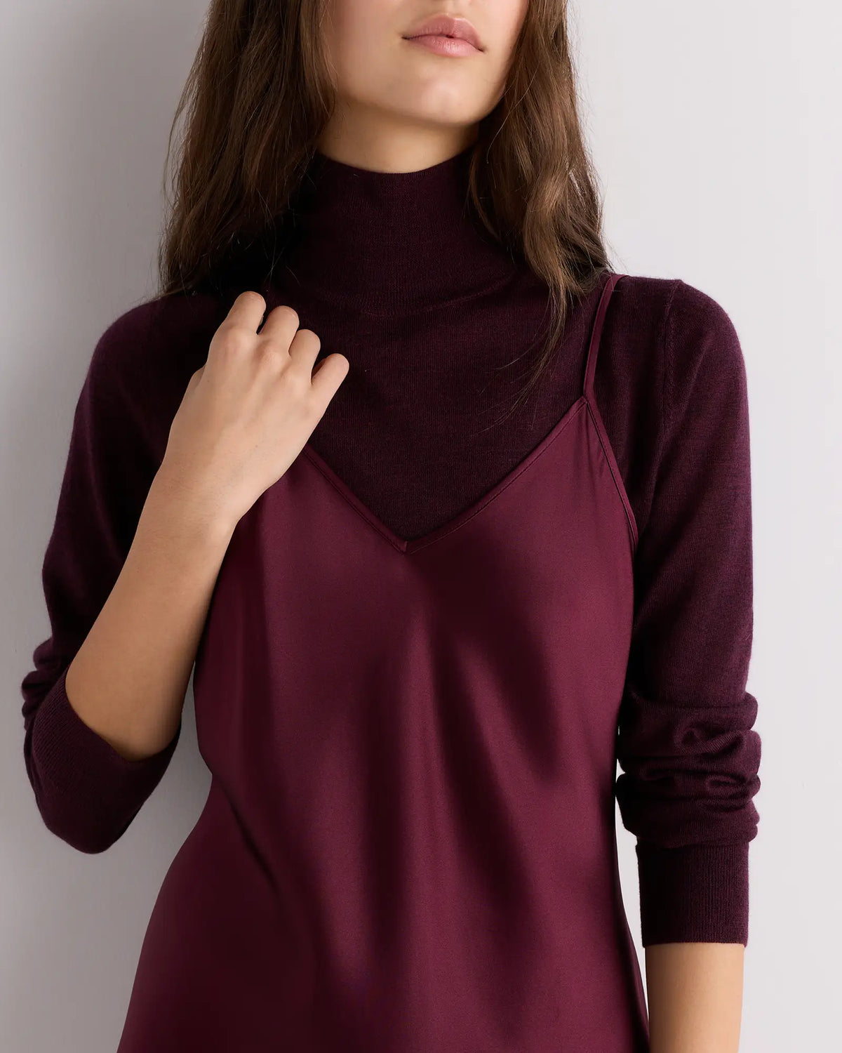 100% Washable Silk Mini Slip Dress - US 6928