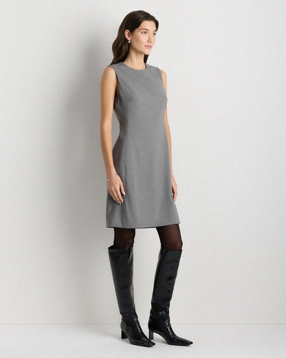 Italian Wool Sleeveless Dress - US 8845