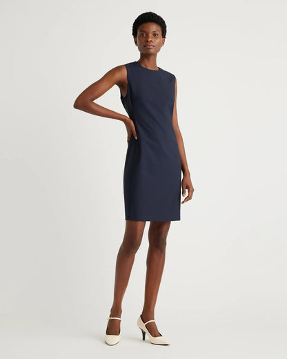 Italian Wool Sleeveless Dress - US 2983